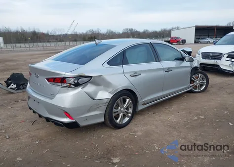2018 Hyundai Sonata Sport из США, поврежденный, VIN 5NPE34AF8JH687627